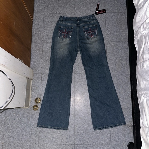 Cross embellished jeans - Picture 3 of 4